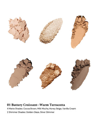 Flower Knows The Sweetie Bear 6-Color Makeup Palette