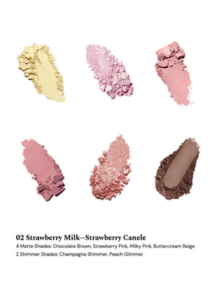 Flower Knows The Sweetie Bear 6-Color Makeup Palette