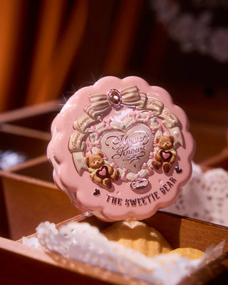 Flower Knows The Sweetie Bear Silk Satin Blush