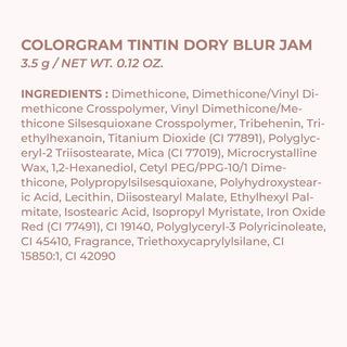 Colorgram Tintin Dory Blur Jam