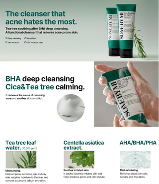SOME BY MI AHA, BHA, PHA 30 Days Miracle Acne Clear Foam 100mL