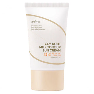 ISNTREE Yam Root Milk Tone Up Sun Cream SPF50+ PA++++