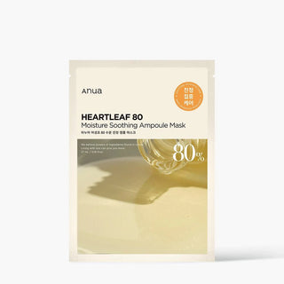 Anua Heartleaf 80% Moisture Soothing Ampoule Mask (1 Sheet)
