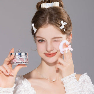 Flower Knows Swan Ballet Series Music Box Powder