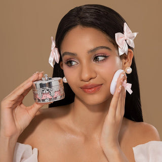 Flower Knows Swan Ballet Series Music Box Powder