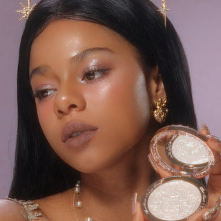Flower Knows Little Angel Embossed Highlighter L02 Paradise Lost