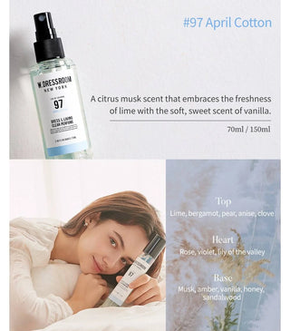 W.DRESSROOM Dress & Living Clear Perfume No.97 April Cotton